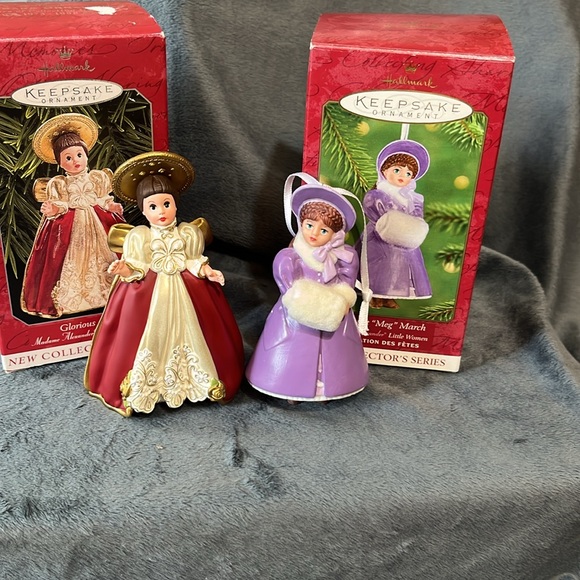 VINTAGE HALLMARK KEEPSAKE ORNAMENTS 1998 & 2001 lot of 2 - Picture 5 of 7
